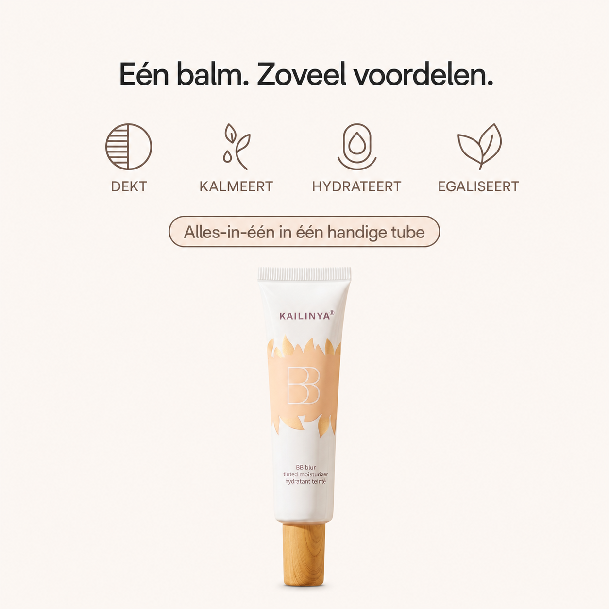 Blur Crème: Getinte Crème die Vervaagt met Licht