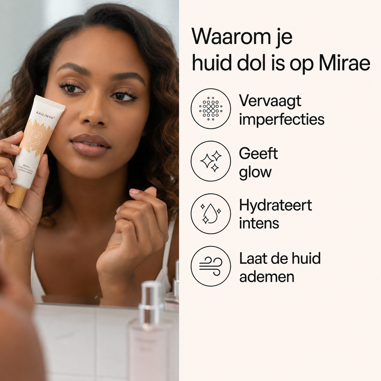 Blur Crème: Getinte Crème die Vervaagt met Licht